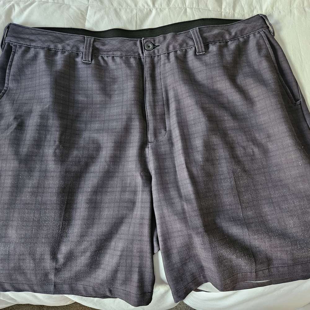 Reebok Men's Black Golf Shorts